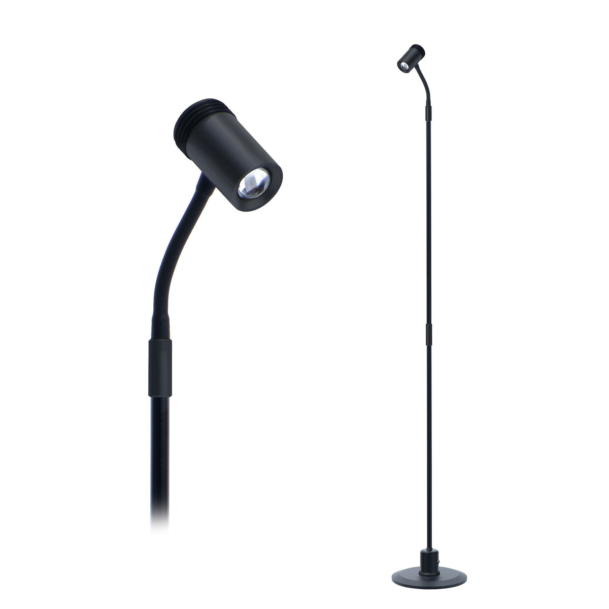 Plug-in LightBob: Minimal & Discreet LED Task Floor Light
