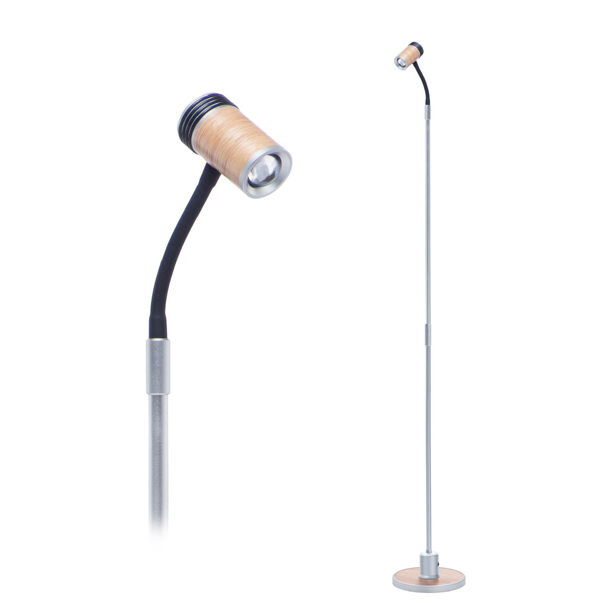 Plug-in LightBob: Minimal & Discreet LED Task Floor Light