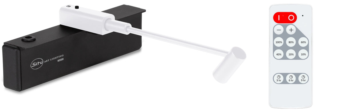 Rechargeable Micro Series: Wireless LED Art Light w/ Optional Remote (PRO Only)